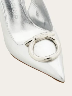 Maxi Gancini slingback pump - Women