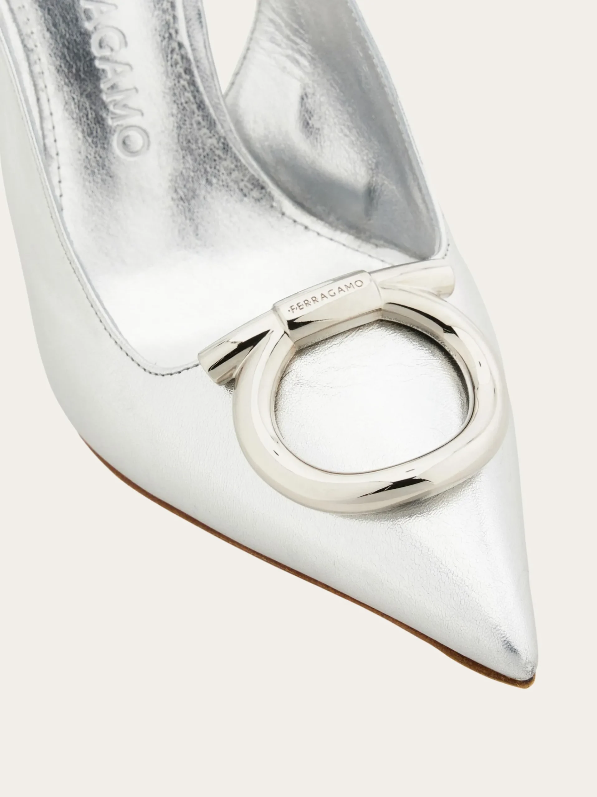 Maxi Gancini slingback pump - Women