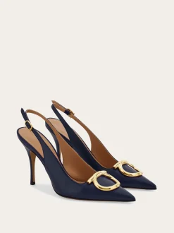 Maxi Gancini slingback pump - Women