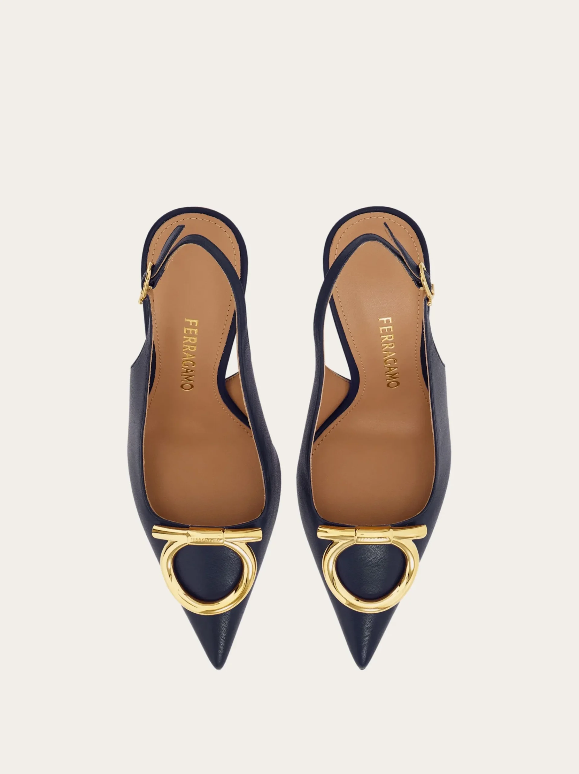 Maxi Gancini slingback pump - Women
