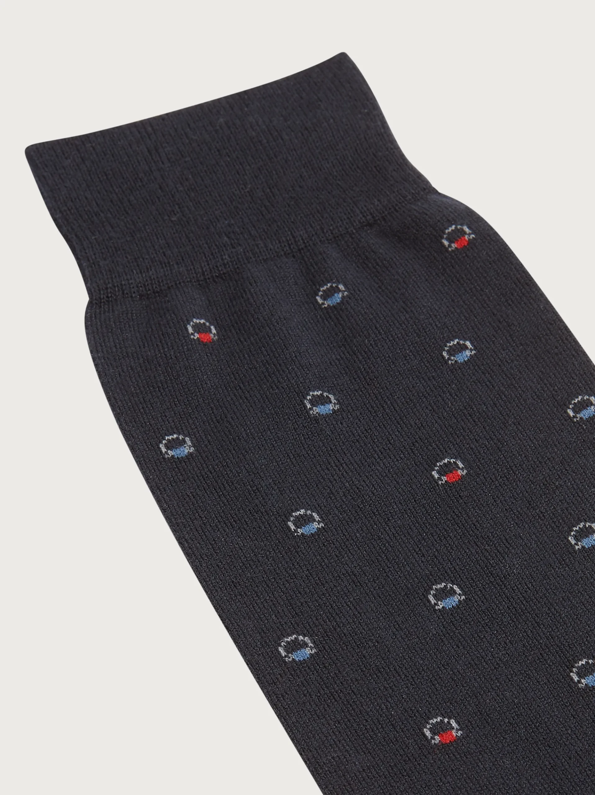 Medium Gancini jacquard sock - Men