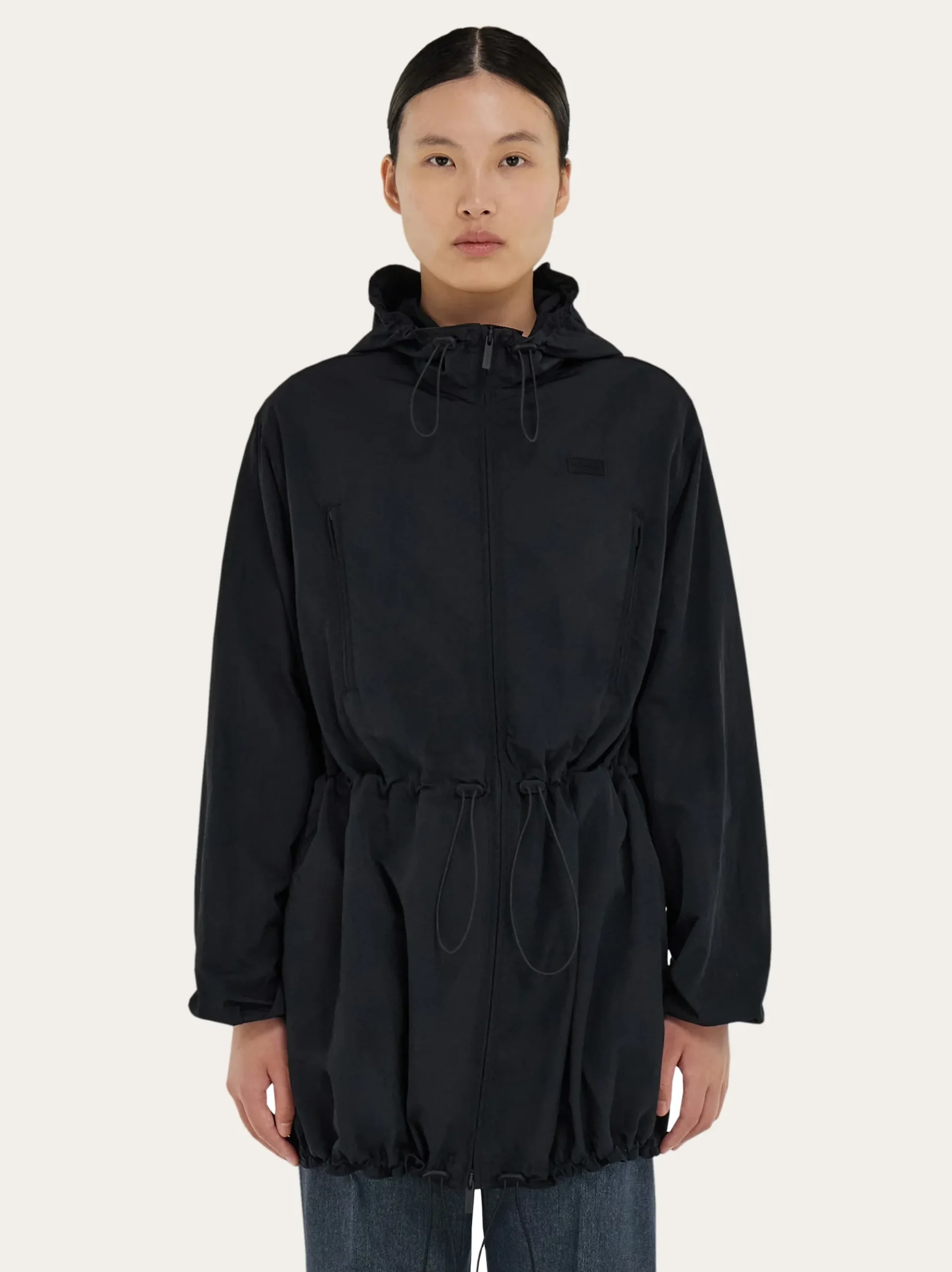 Medium technical parka - Women