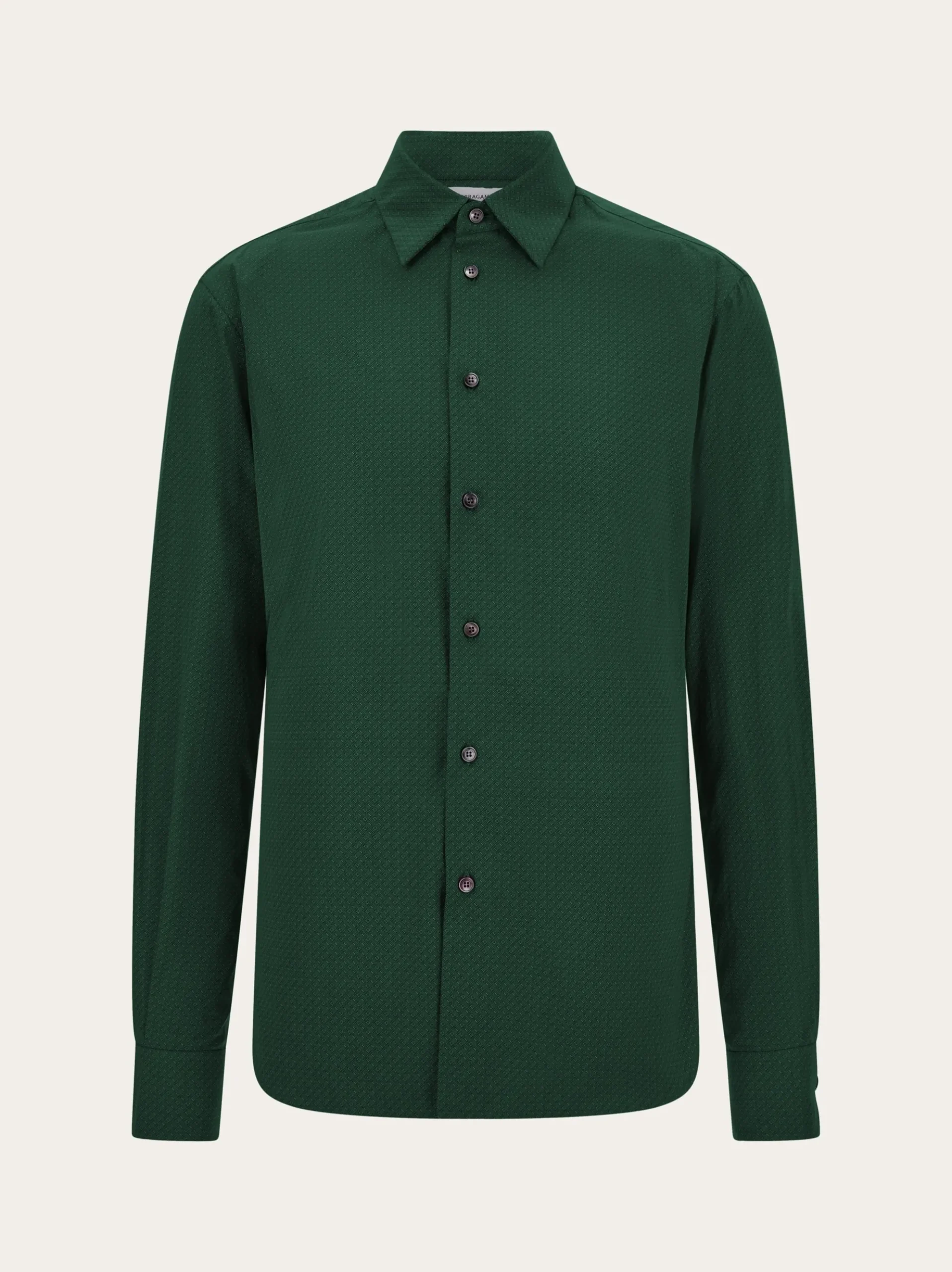Micro-patterned shirt - Men