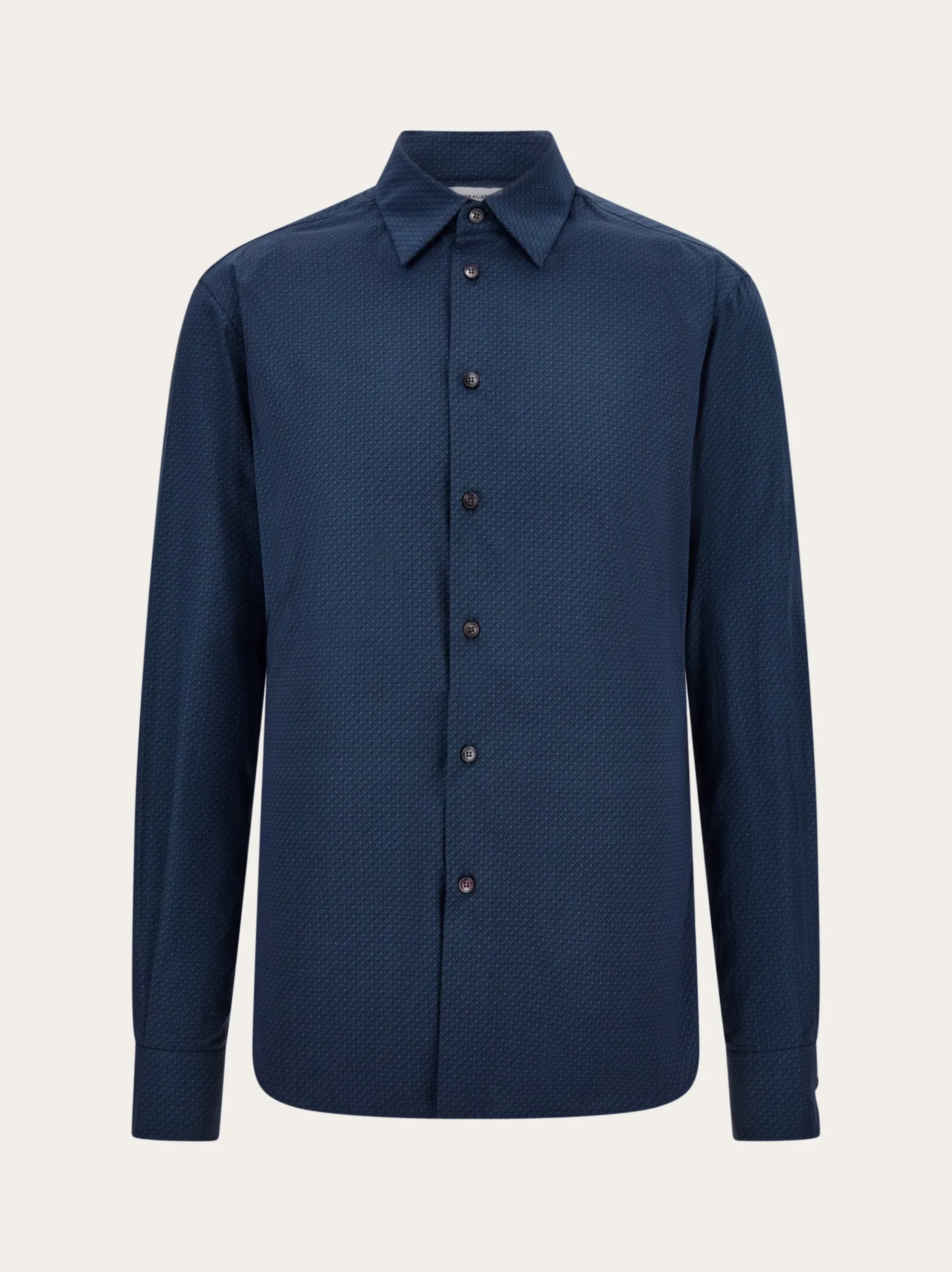 Micro-patterned shirt - Men