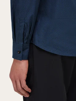 Micro-patterned shirt - Men