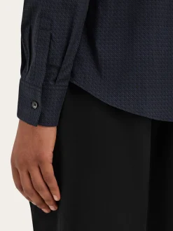 Micro-patterned shirt - Men