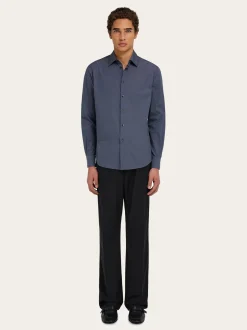 Micro-patterned shirt - Men