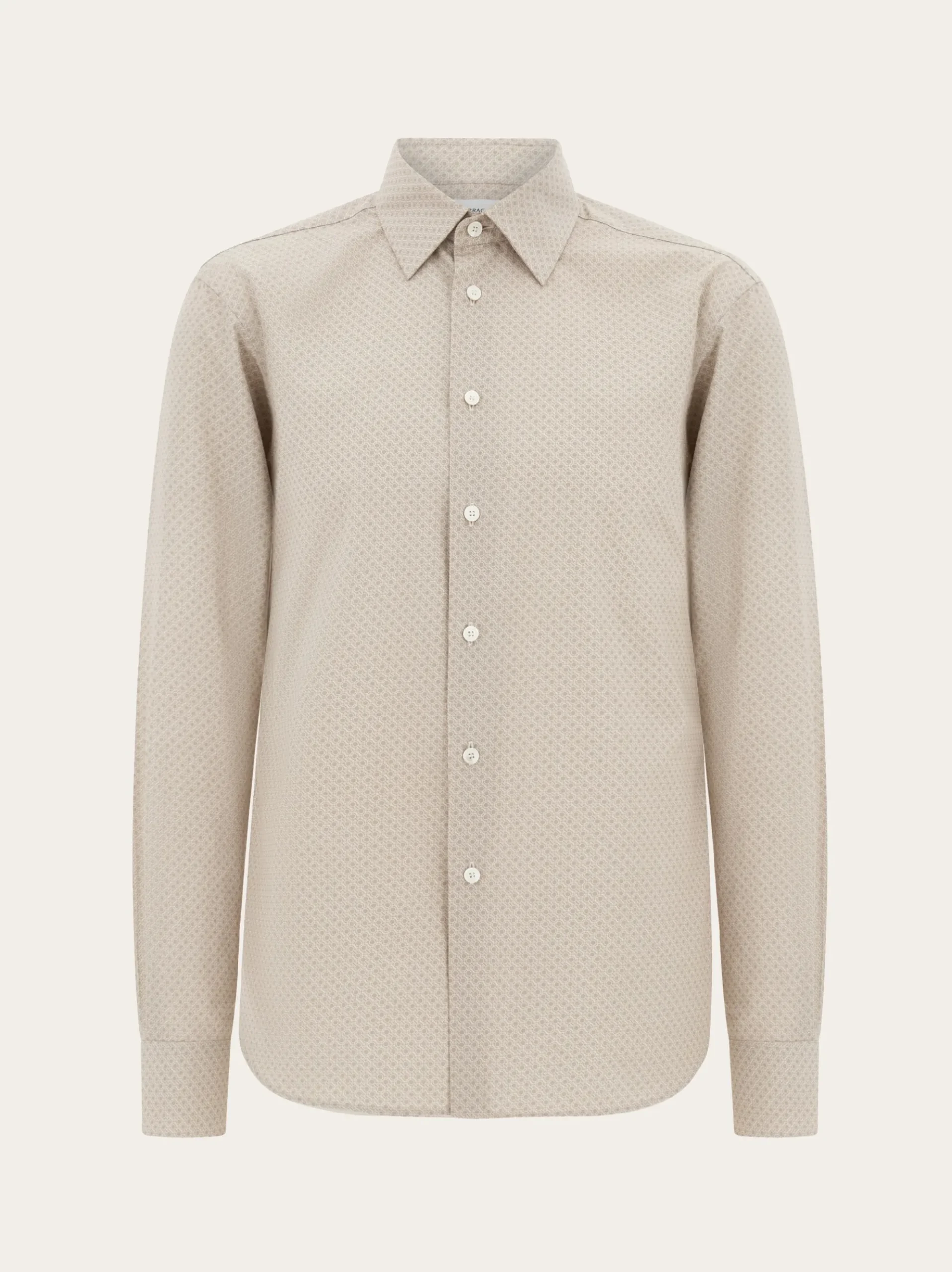 Micro-patterned shirt - Men