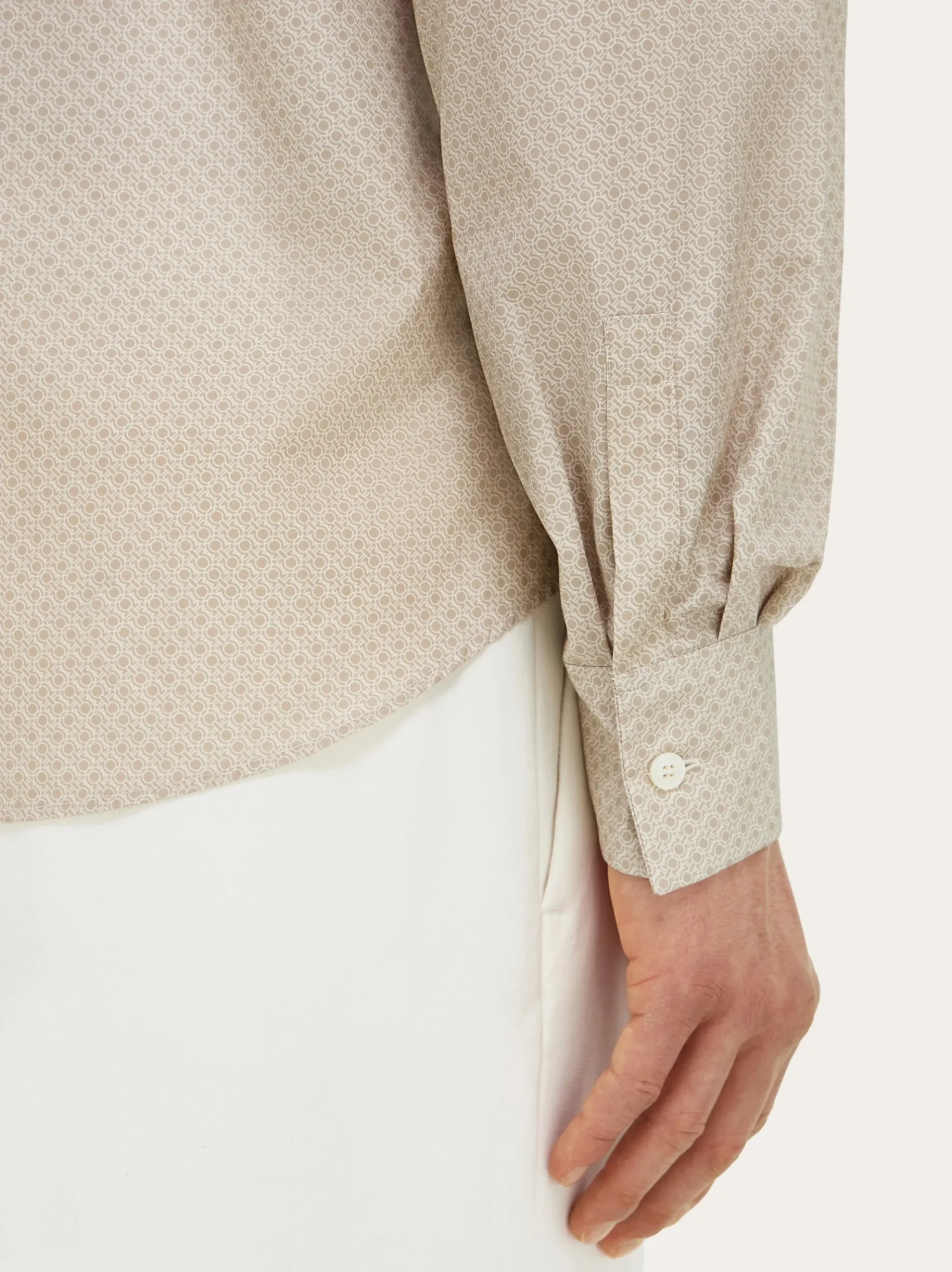 Micro-patterned shirt - Men