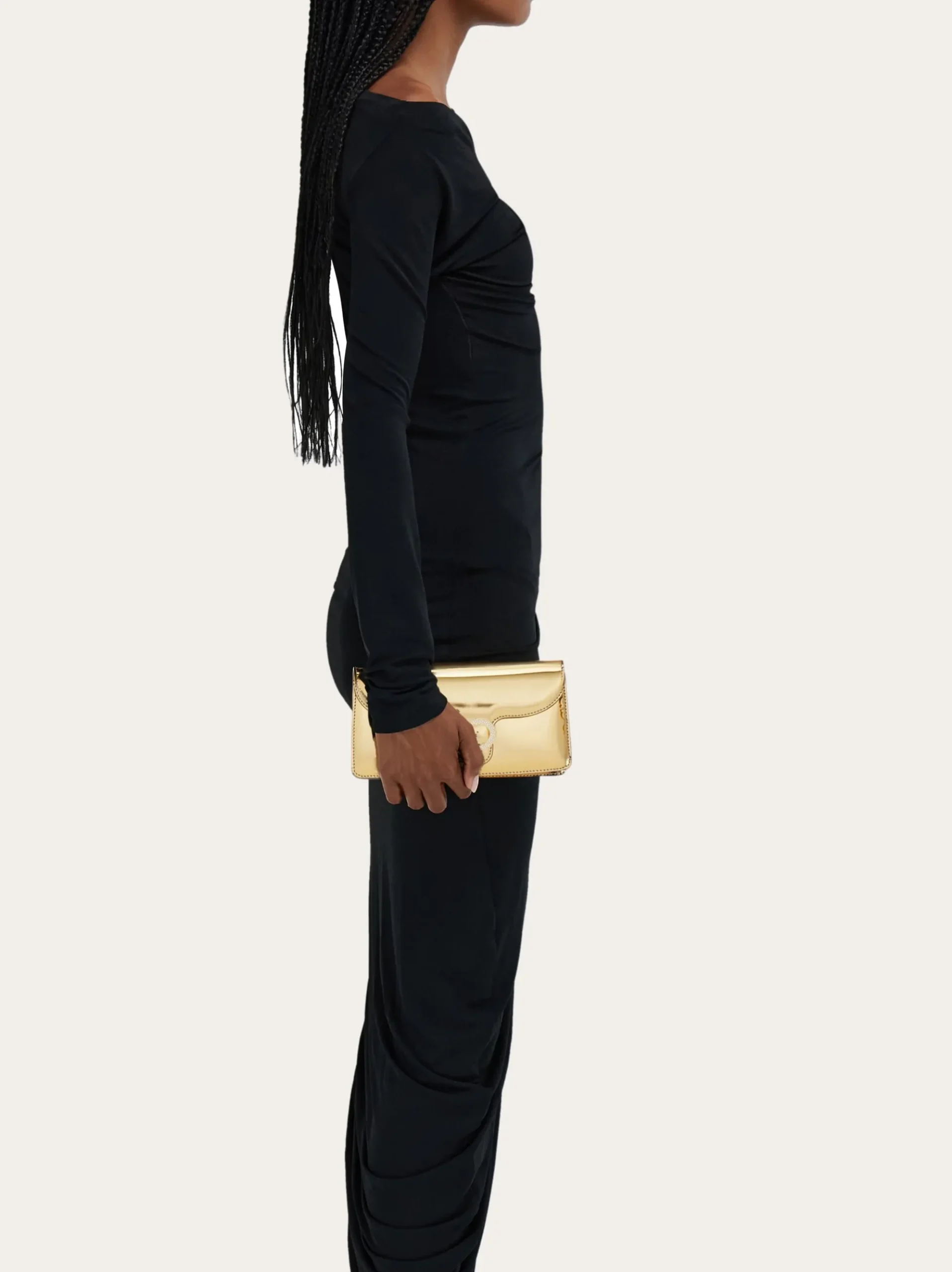 Mini bag Double Gancini chain - Women
