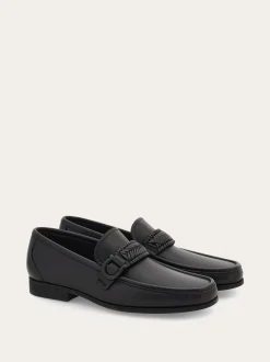 Moccasin with braid Gancini ornament - Men