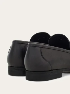 Moccasin with braid Gancini ornament - Men