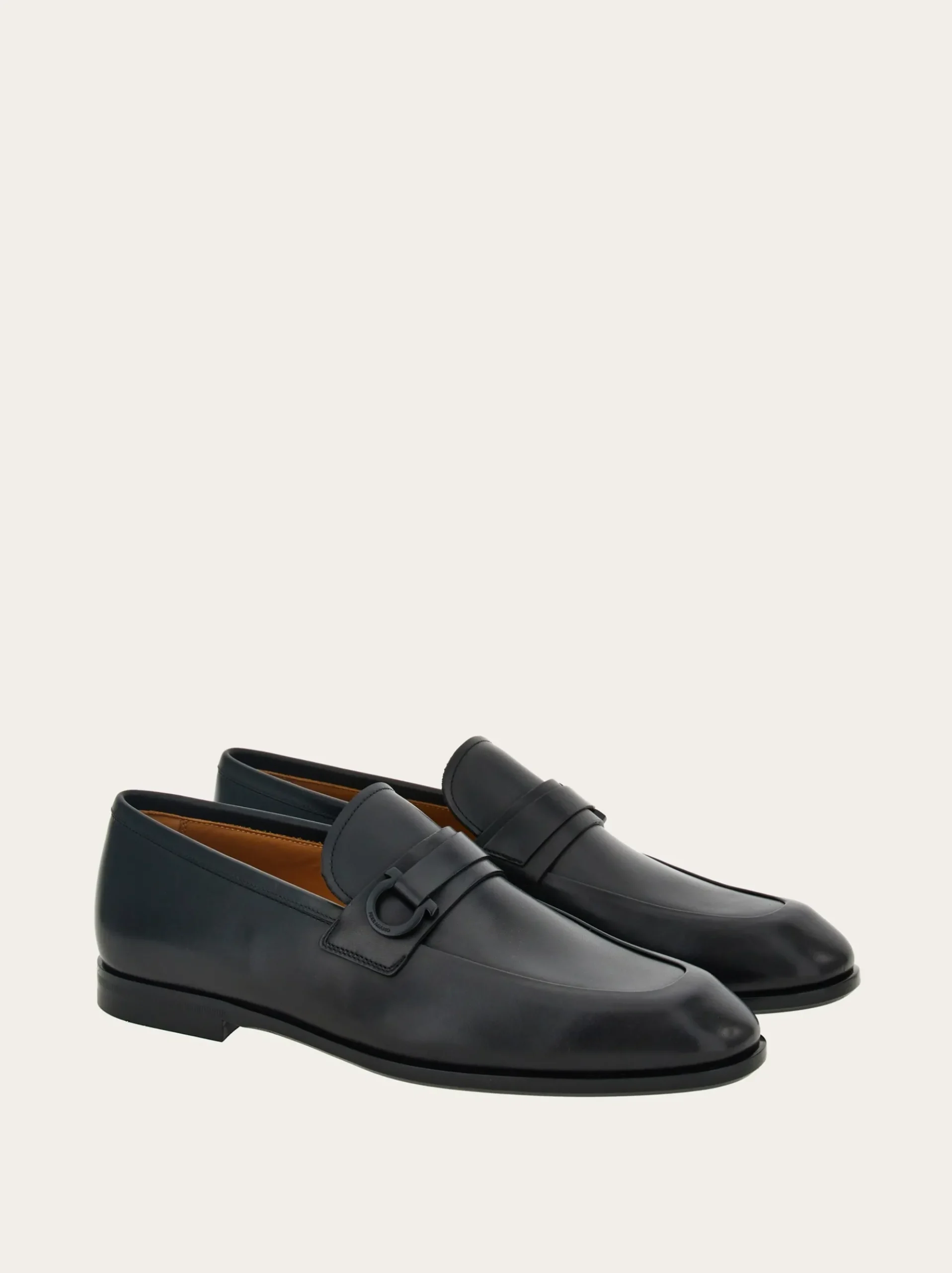 Moccasin with Gancini ornament - Men