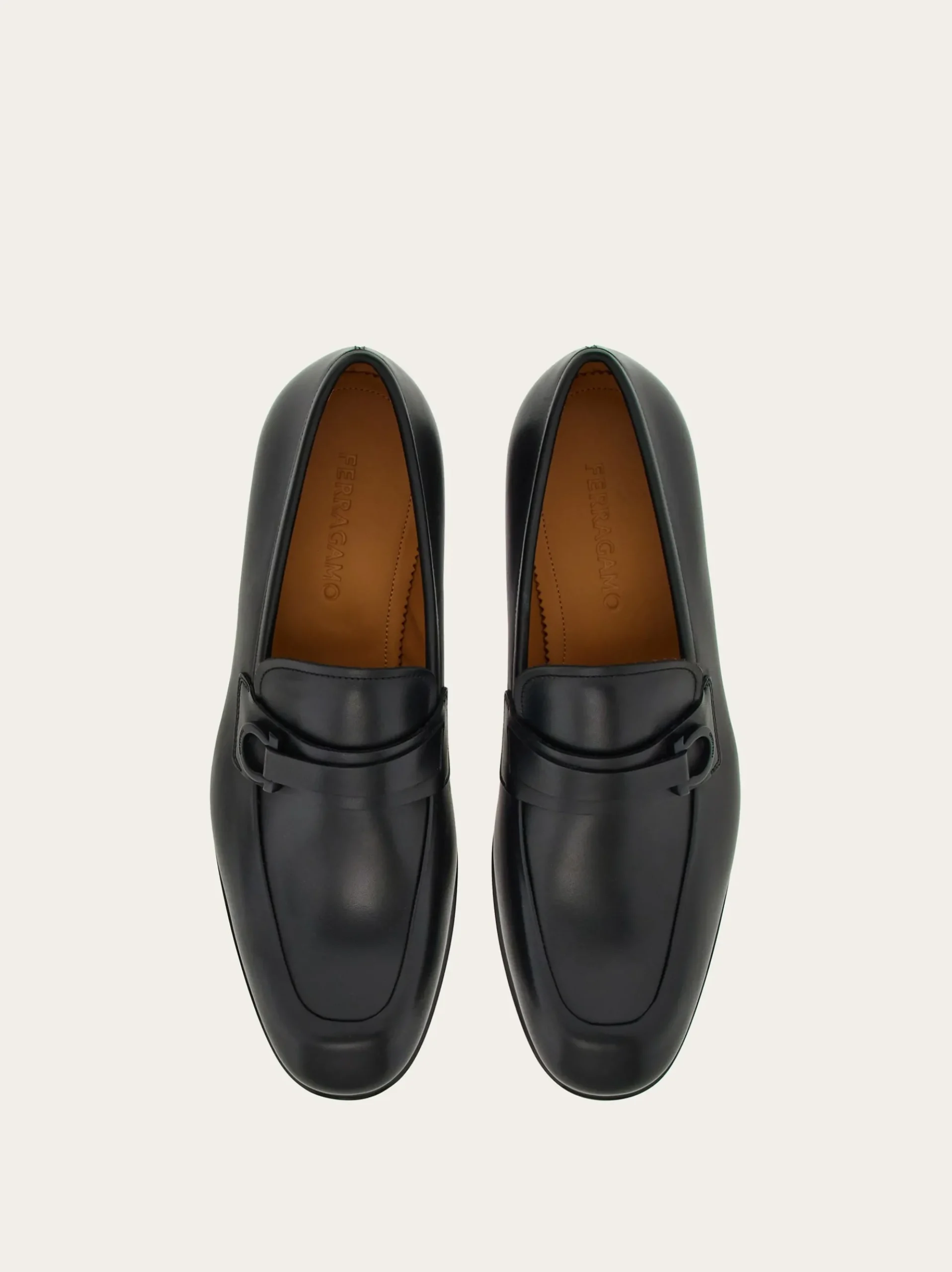 Moccasin with Gancini ornament - Men