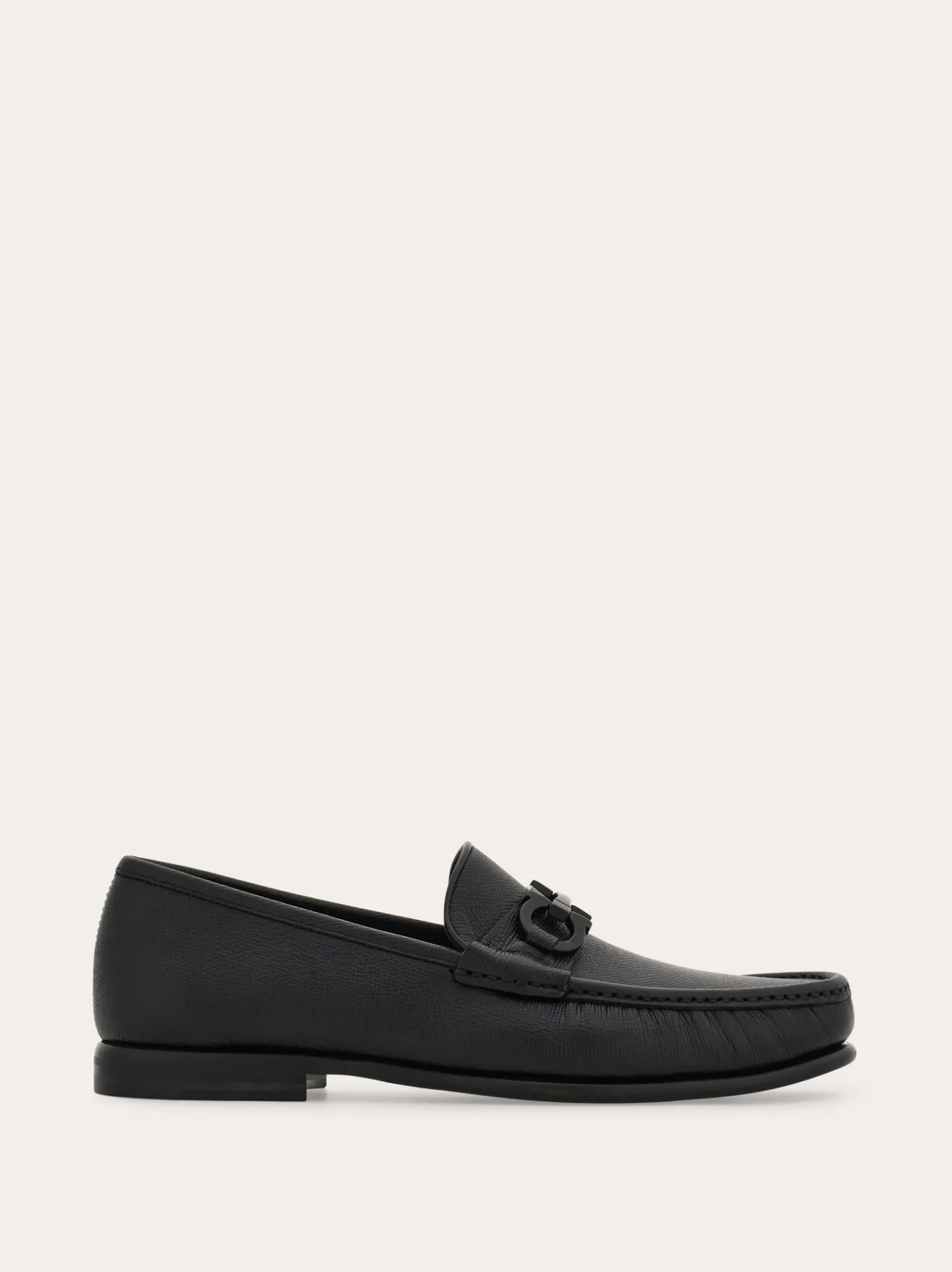 Moccasin with Gancini ornament - Men