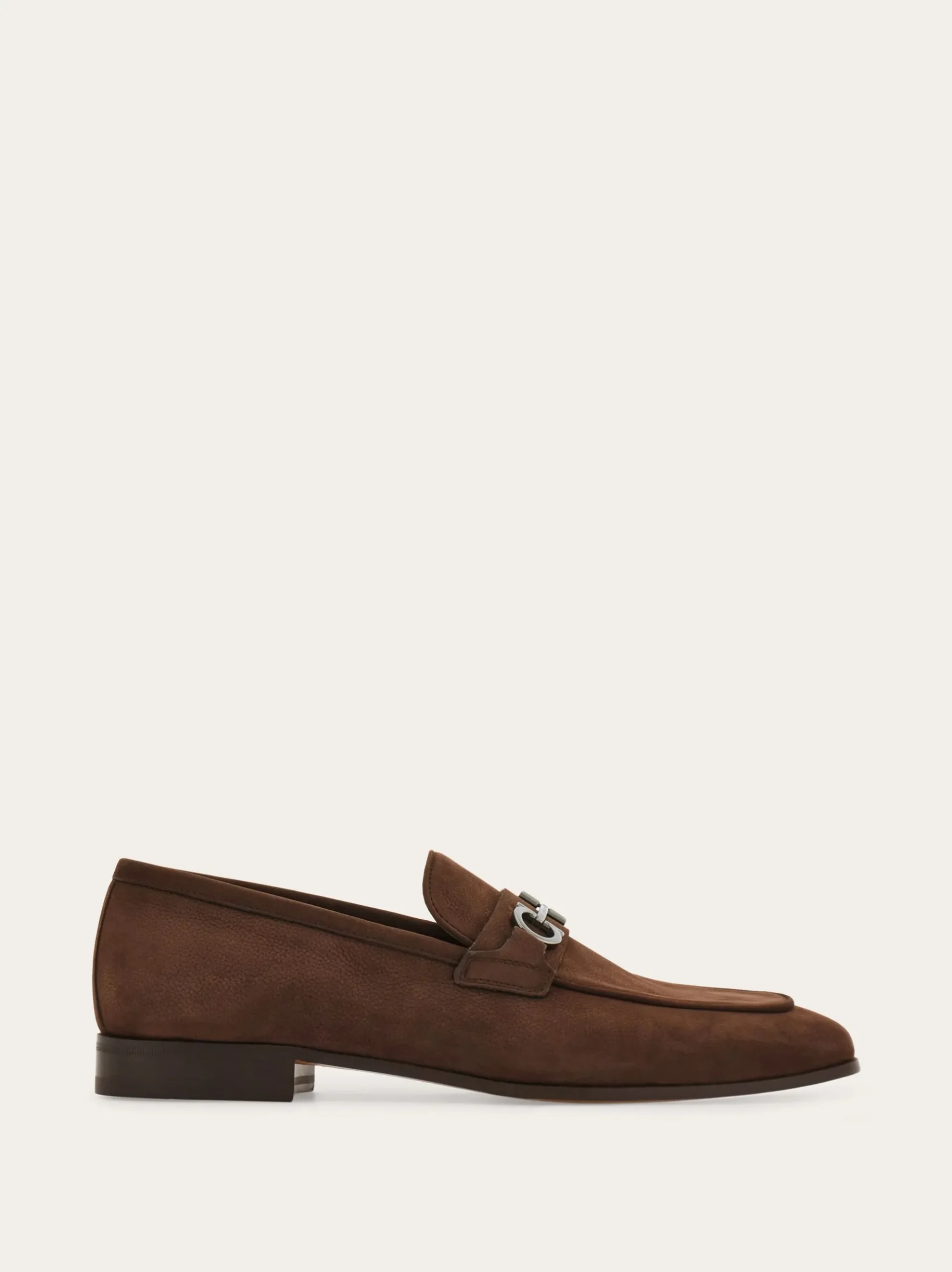Moccasin with Gancini ornament - Men