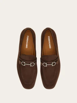 Moccasin with Gancini ornament - Men