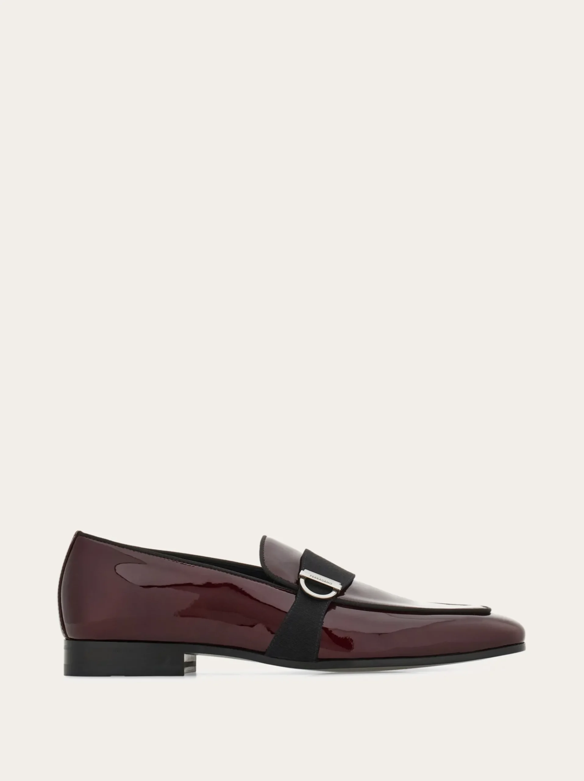 Moccasin with Gancini ornament - Men