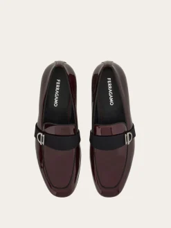 Moccasin with Gancini ornament - Men