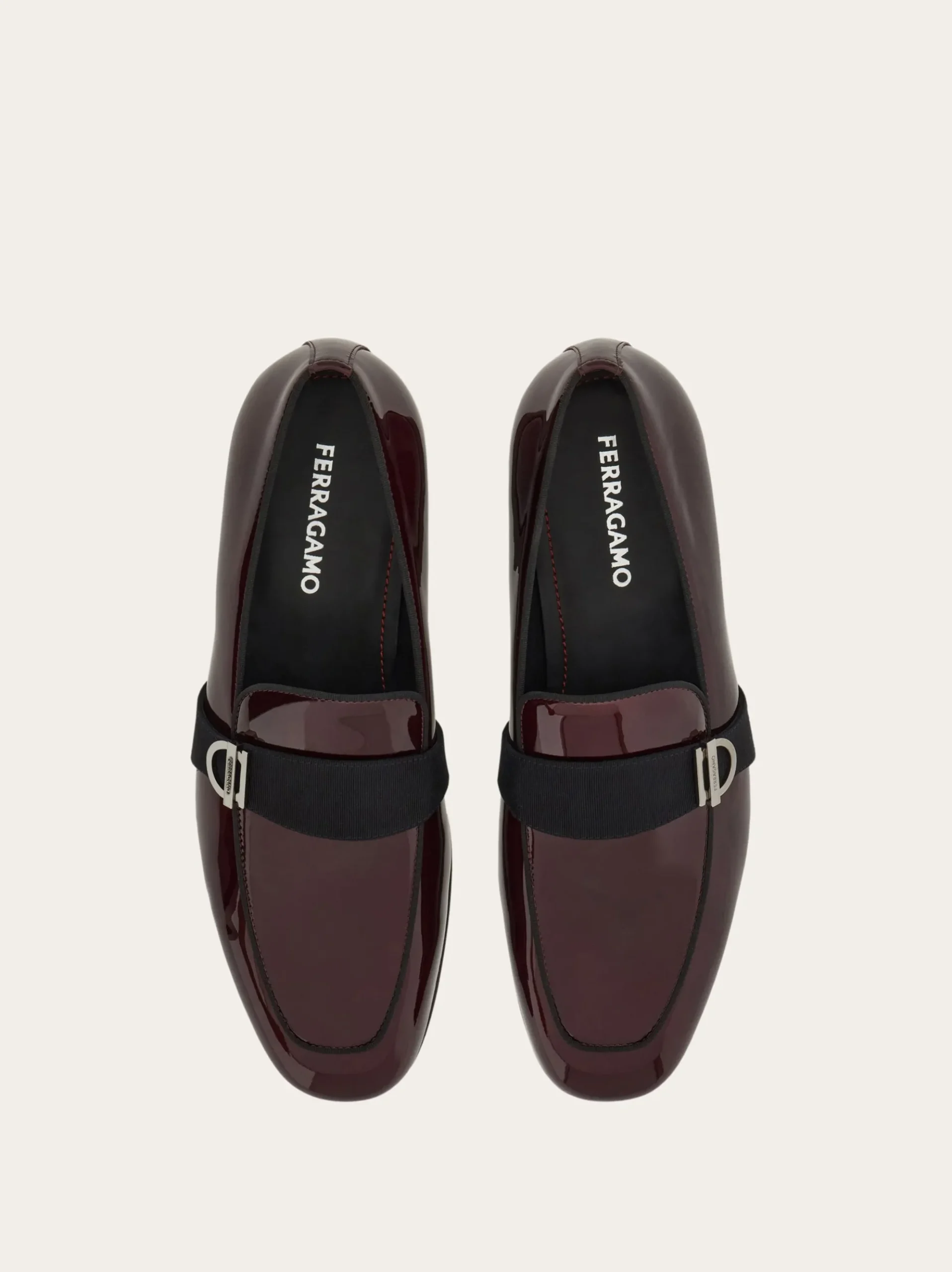 Moccasin with Gancini ornament - Men