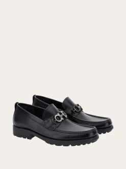 Moccasin with Gancini ornament - Men