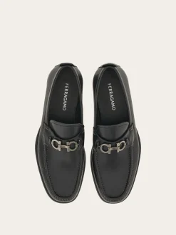 Moccasin with Gancini ornament - Men