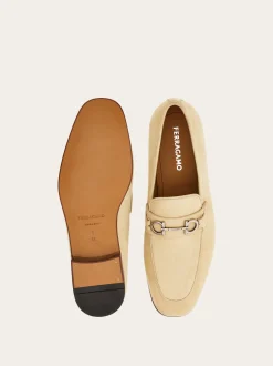 Moccasin with Gancini ornament - Men