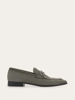 Moccasin with Gancini ornament - Men
