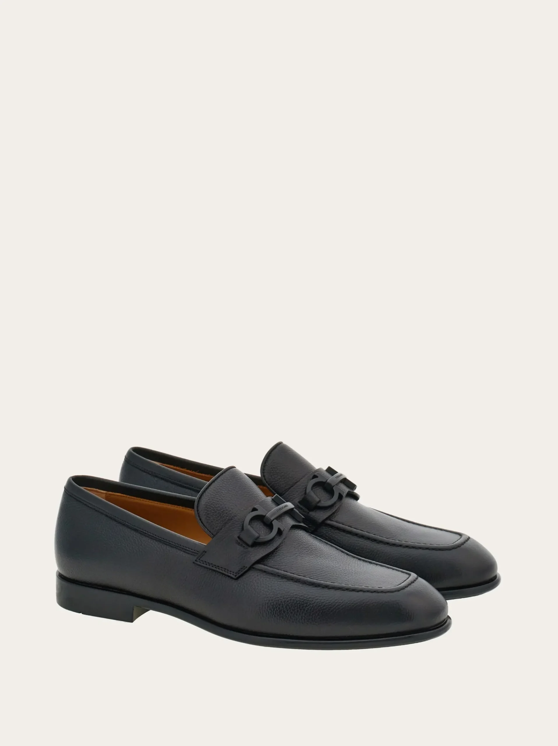 Moccasin with Gancini ornament - Men