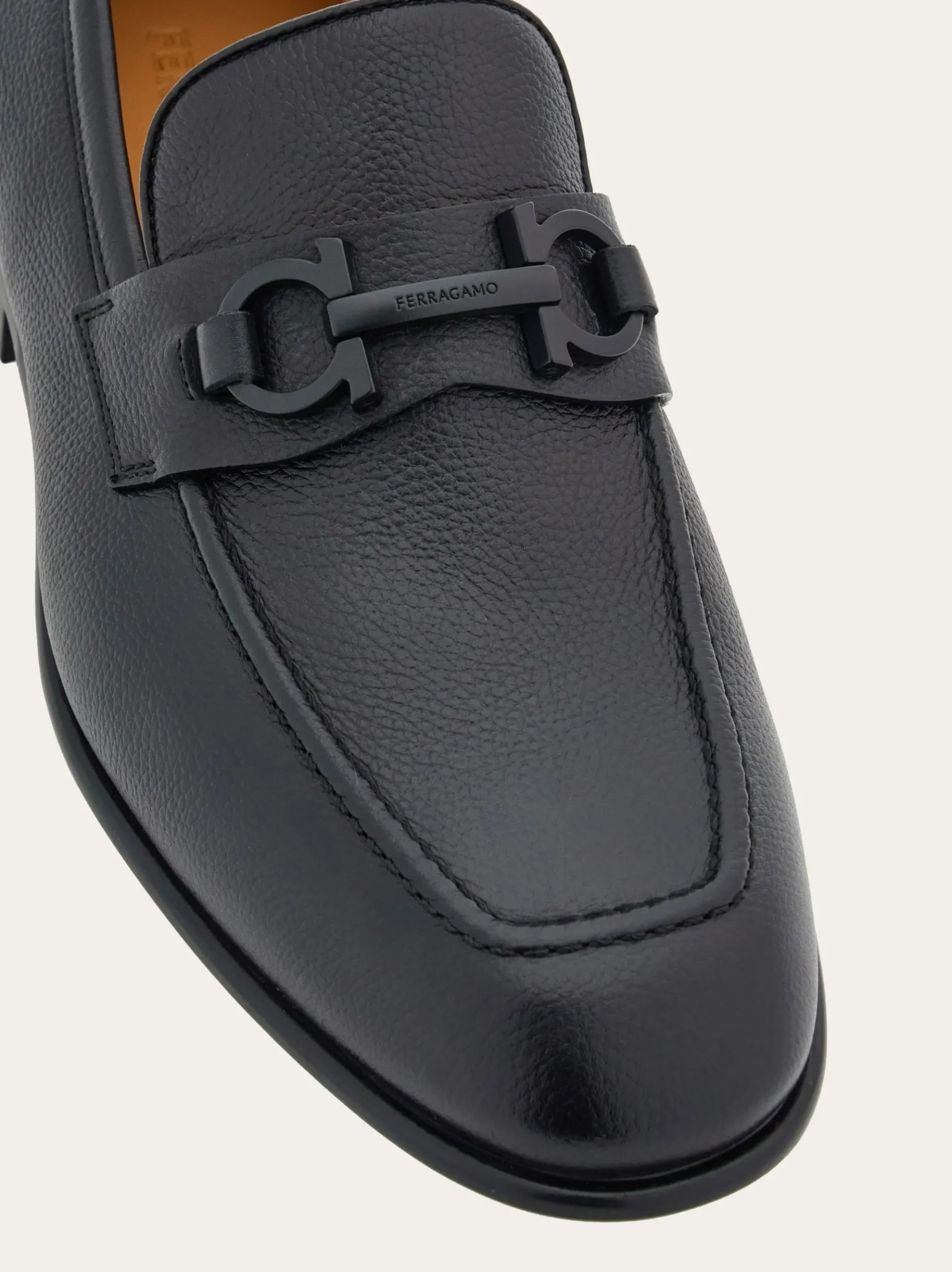 Moccasin with Gancini ornament - Men