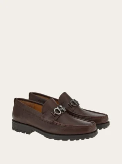 Moccasin with Gancini ornament - Men
