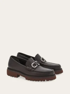 Moccasin with Gancini ornament - Men