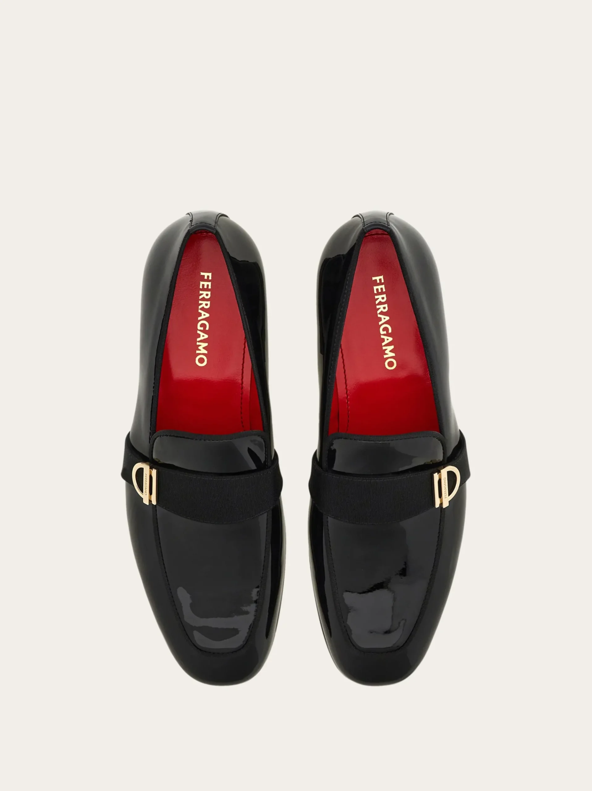 Moccasin with Gancini ornament - Men