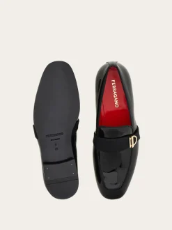 Moccasin with Gancini ornament - Men