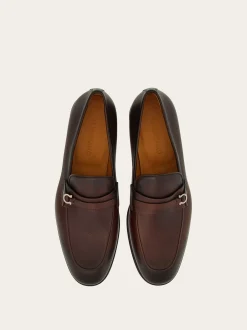 Moccasin with Gancini ornament - Men