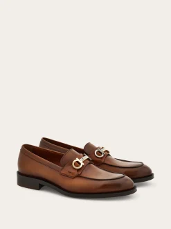 Moccasin with Gancini ornament - Men