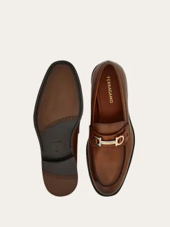 Moccasin with Gancini ornament - Men