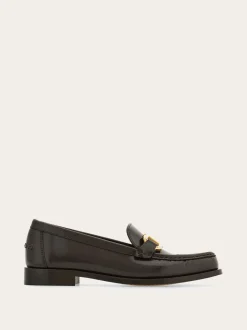 Moccasin with Gancini ornament - Women