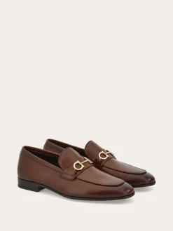 Moccasin with Gancini ornament - Men