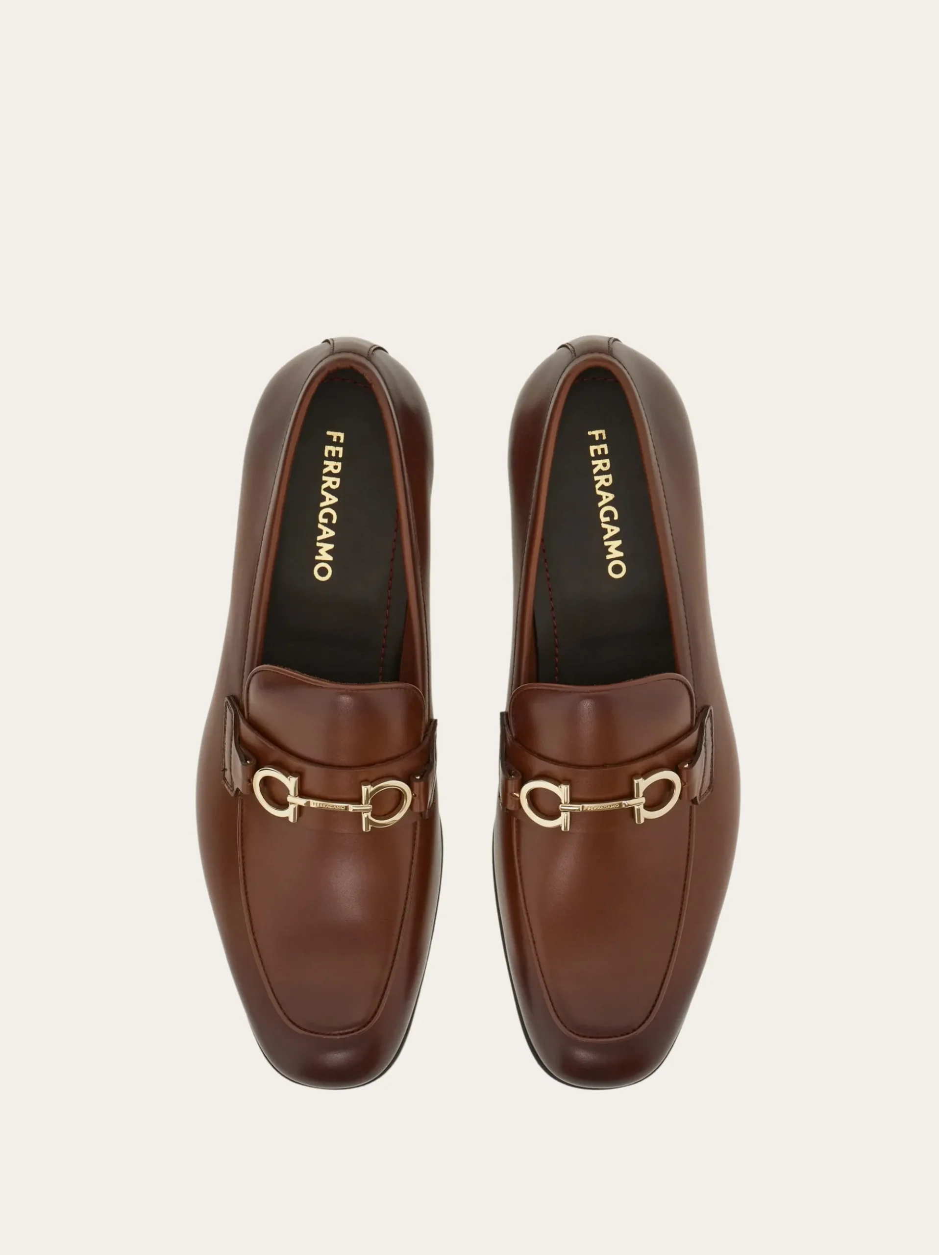 Moccasin with Gancini ornament - Men