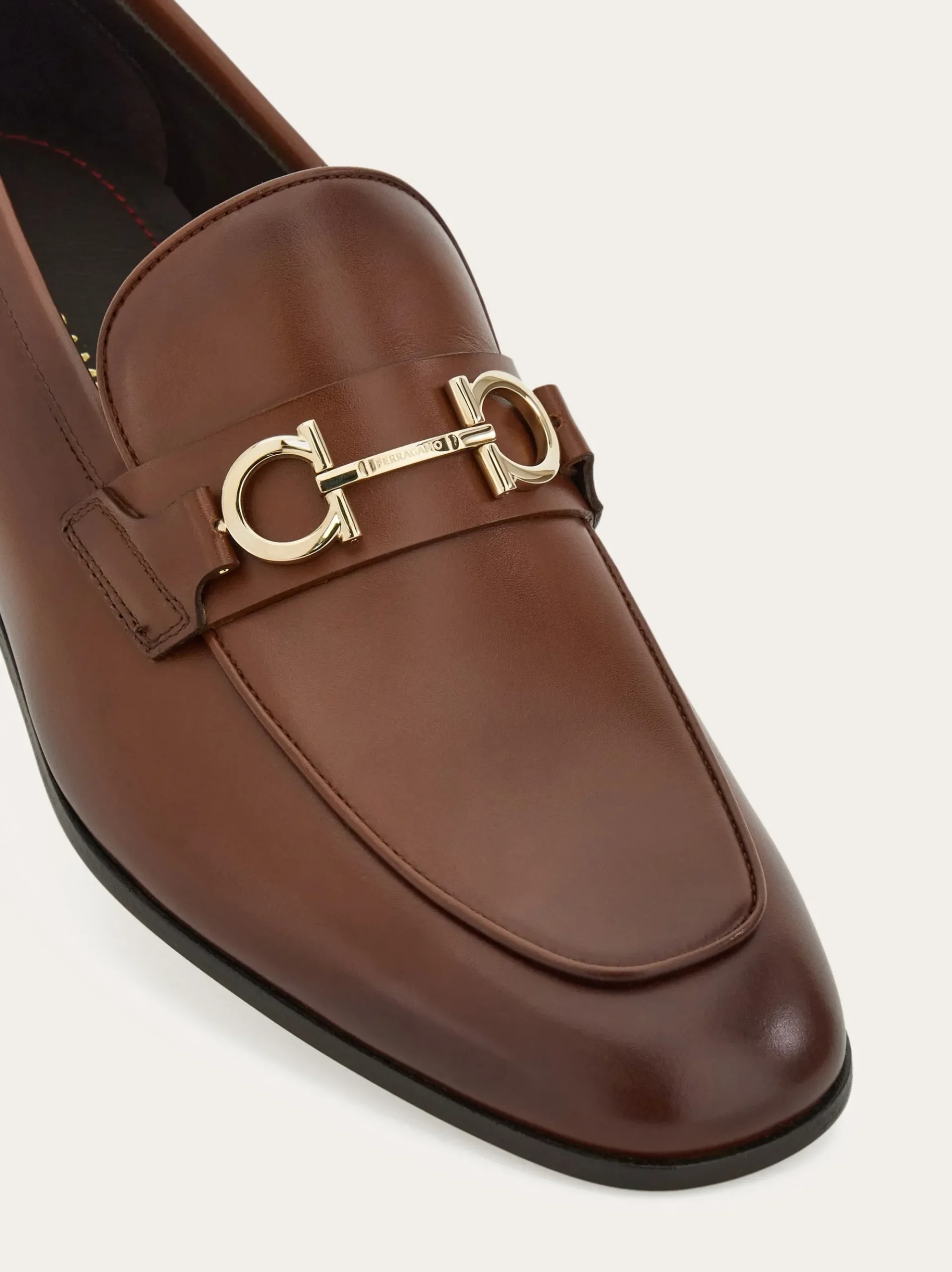 Moccasin with Gancini ornament - Men