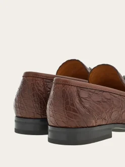 Moccasin with Gancini ornament - Men
