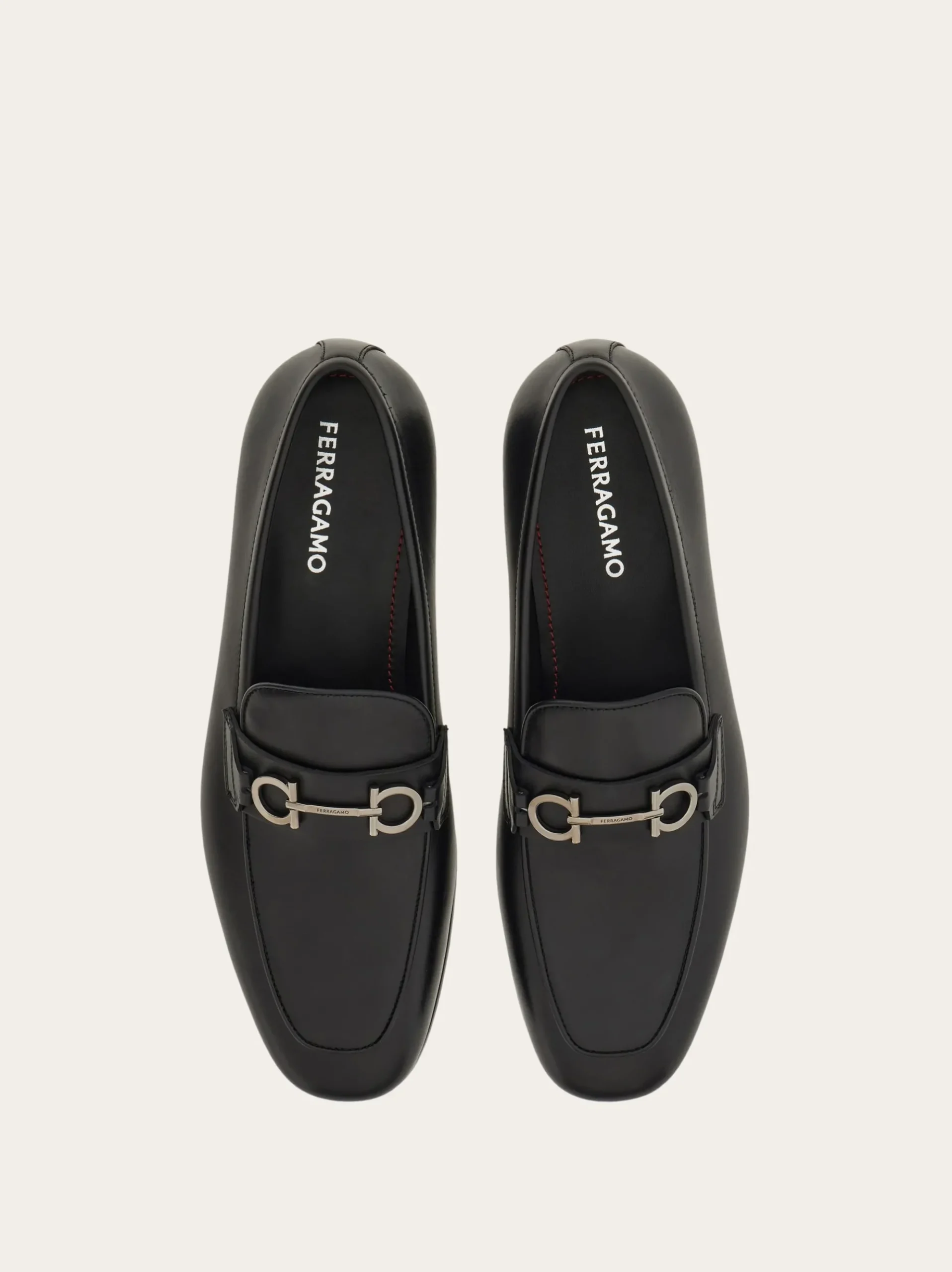 Moccasin with Gancini ornament - Men
