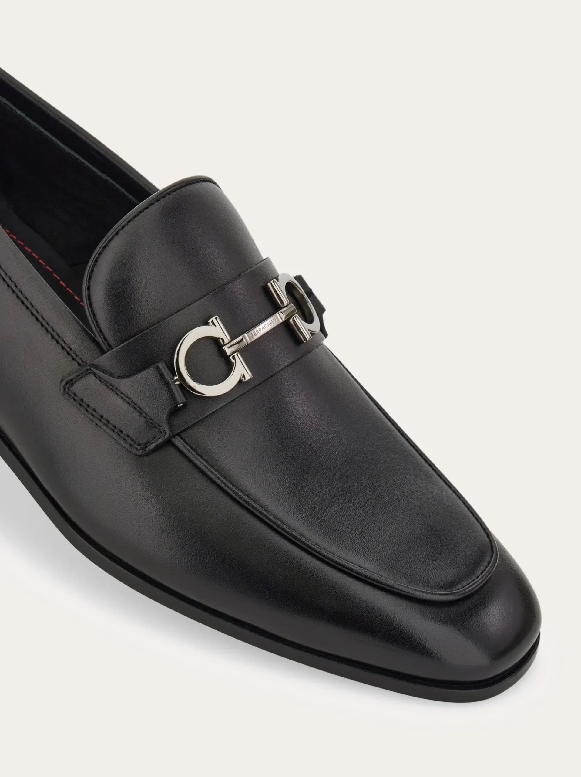 Moccasin with Gancini ornament - Men