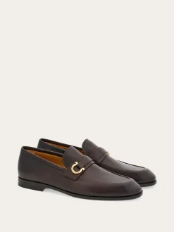 Moccasin with Gancini ornament - Men