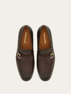Moccasin with Gancini ornament - Men