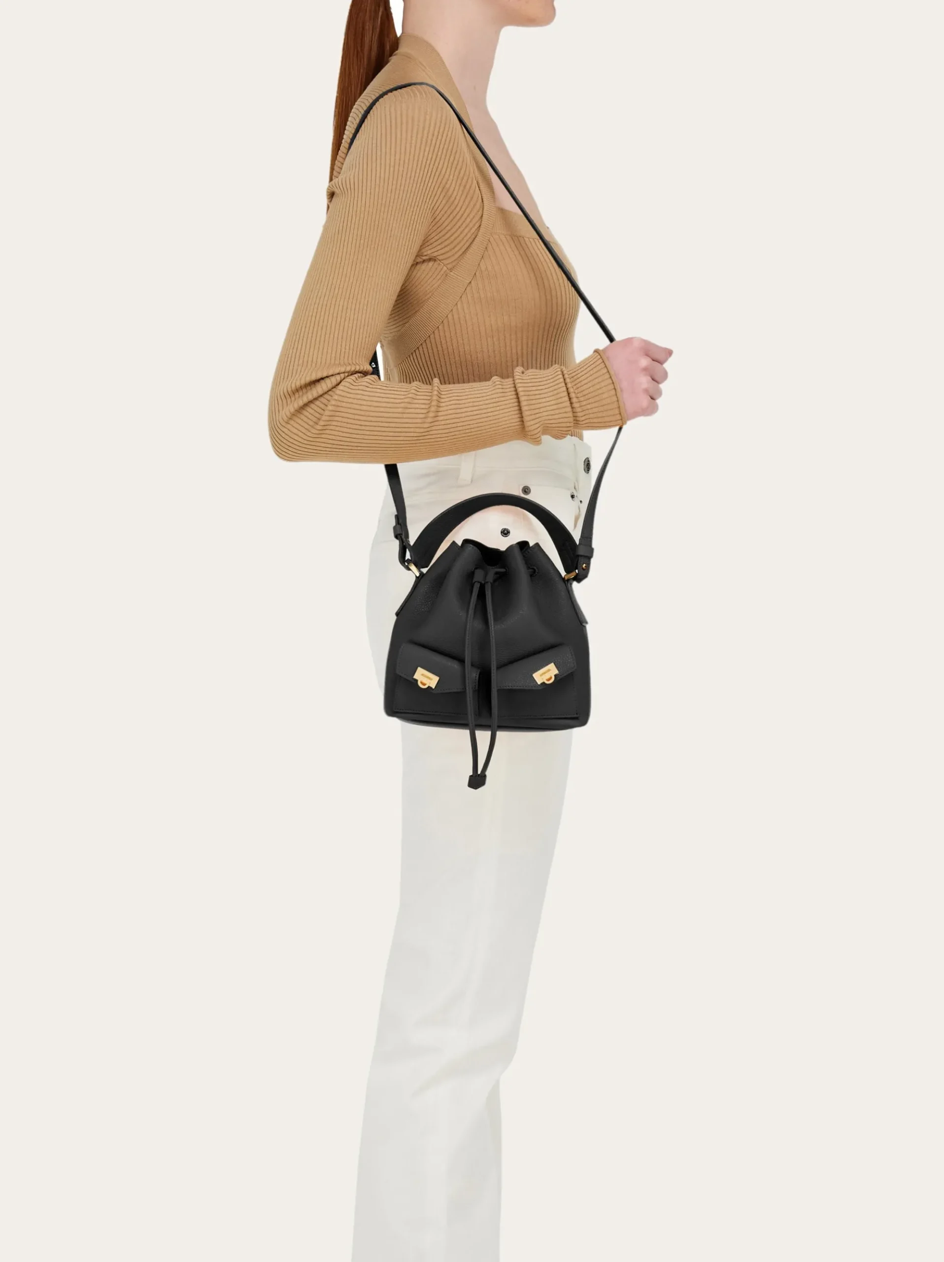 Multipocket bucket bag - Women