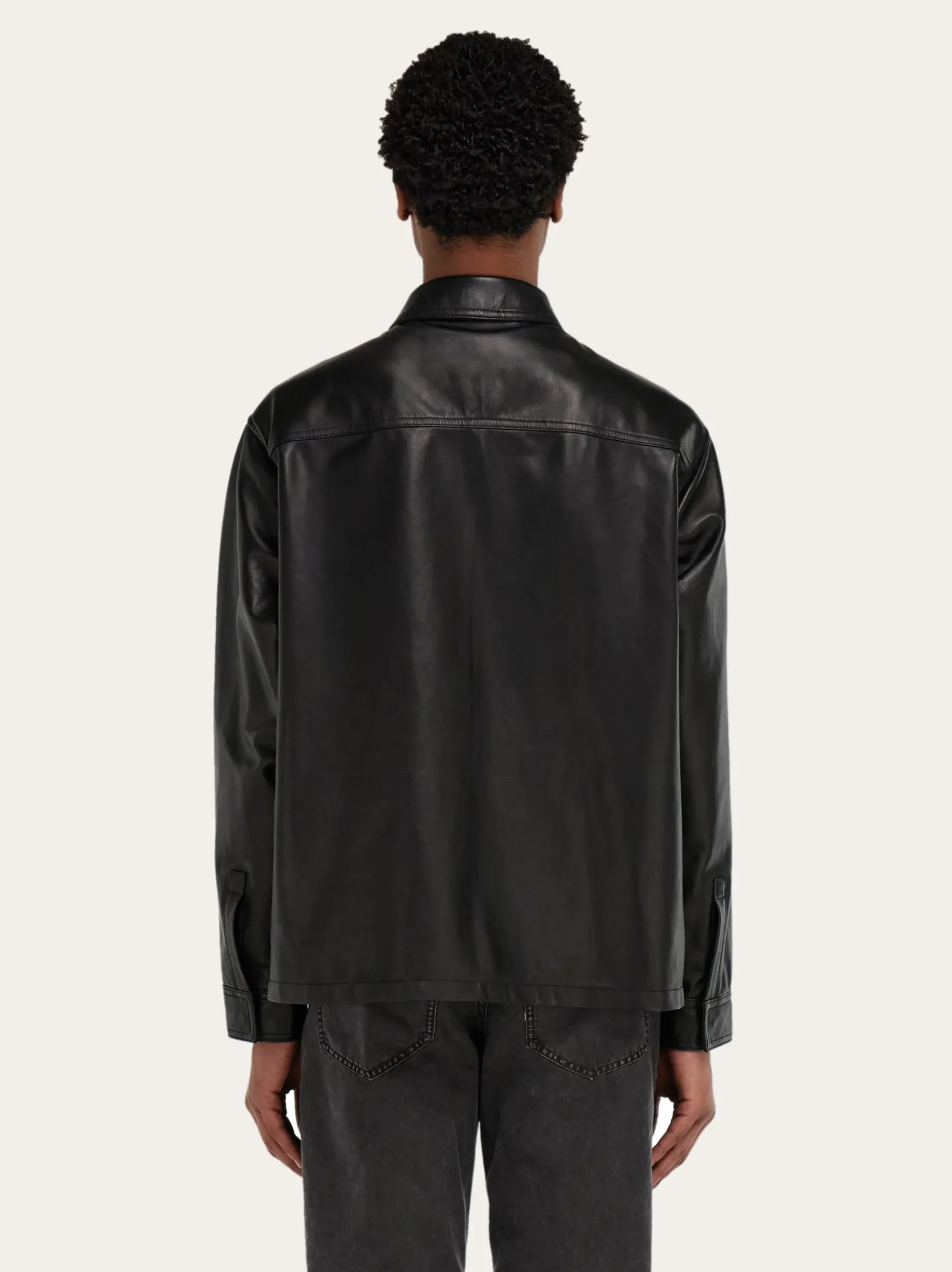 Nappa over shirt - Men