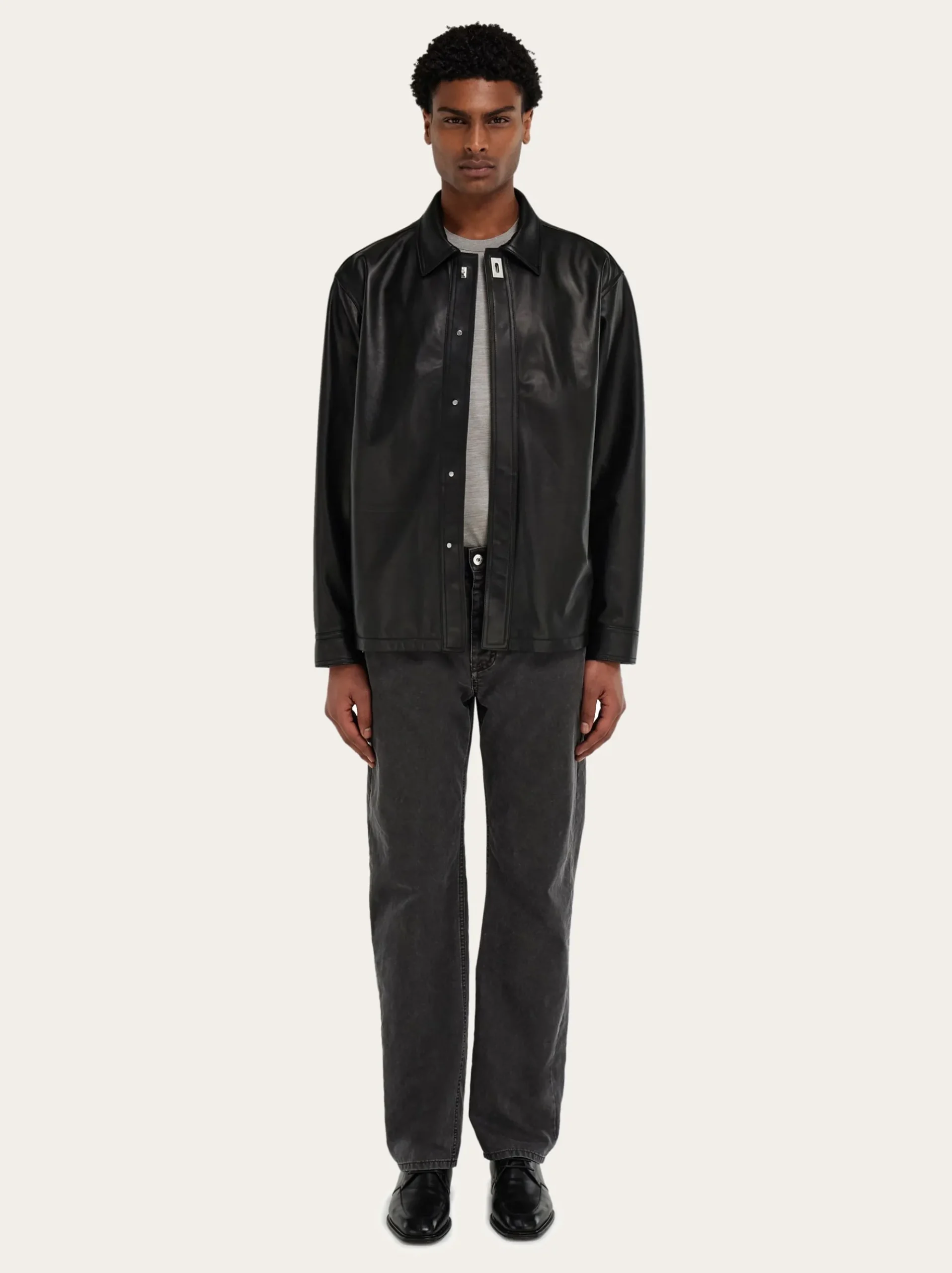 Nappa over shirt - Men