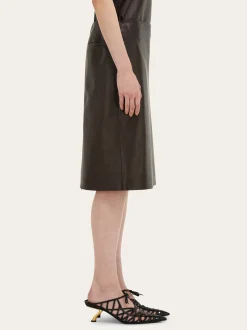 Nappa pencil skirt - Women